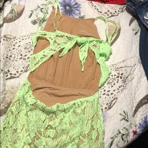 Green dress